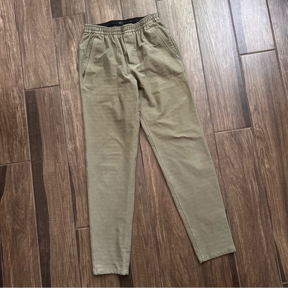 Lululemon Mens Utilitech Pull-On Classic-Fit Pant in Carob Brown Green Sz XS - Picture 2 of 8